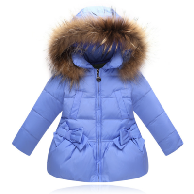 以品质守护童真，金联维品会中长款毛领羽绒服温暖女童秋冬
